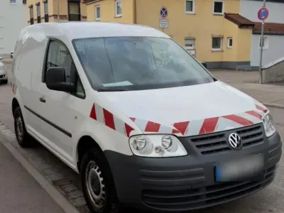 Gebraucht VW Caddy 80 PS (58 kW) 2007 Weiß Van / Kleinbus