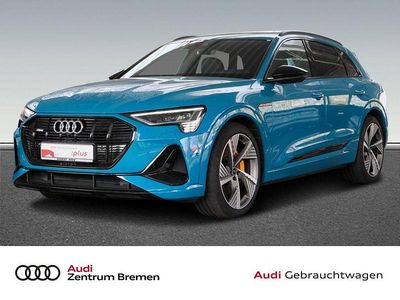 Gebraucht Audi e-tron Ambiente 300 kW (408 PS) 2021 Antiguablau metallic SUV