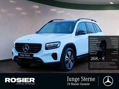 Gebraucht Mercedes GLB200 Advanced Plus 163 PS (119 kW) 2024 Weiss / polarweiß SUV