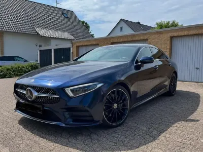 Gebraucht Mercedes CLS220 AMG line 194 PS (142 kW) 2020 Blau Coupé