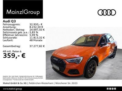 Gebraucht Audi Q3 Ambiente 150 PS (110 kW) 2023 Orange SUV