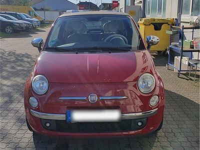 Second-hand Fiat 500C 69 CP (50 kW) 2010 Roșu Cabrio