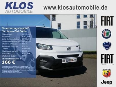Neu Fiat Doblò 110 PS (80 kW) 2026 Gelato weiß Van / Kleinbus