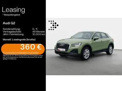 Gebraucht Audi Q2 Comfort 150 PS (110 kW) 2023 Apfelgrün metallic SUV