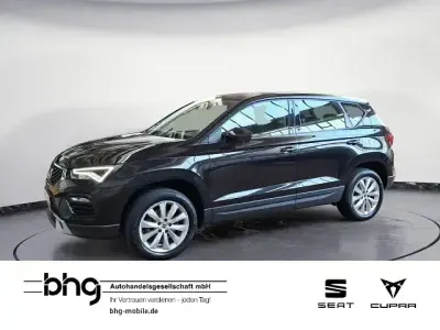 Gebraucht Seat Ateca Style 150 PS (110 kW) 2023 Magic schwarz metallic SUV