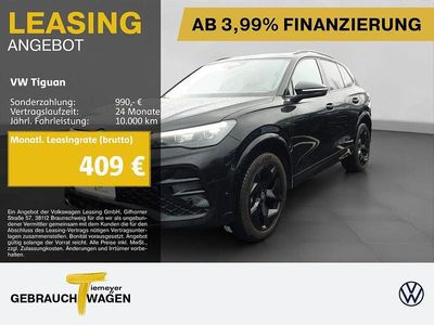 Gebraucht VW Tiguan R-line 193 PS (141 kW) 2025 Schwarz SUV