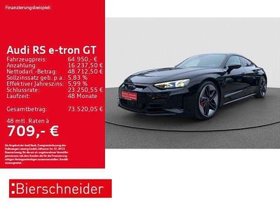 Gebraucht Audi e-tron GT quattro Sport 439 kW (598 PS) 2022 Schwarz Limousine