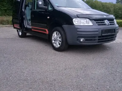 Gebraucht VW Caddy Life 105 PS (77 kW) 2008 Schwarz Van / Kleinbus