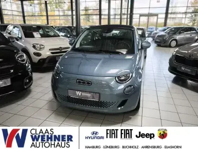 Second-hand Fiat 500e Icon 86 kW (118 CP) 2022 Albastru Cabrio