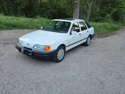 Occasion Ford Sierra Ghia 101 ch (74 kW) 1988 Blanc Berline