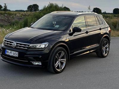 Schwarz Gebraucht 2017 VW Tiguan R-line SUV | 19.900 € (Guter Preis)
