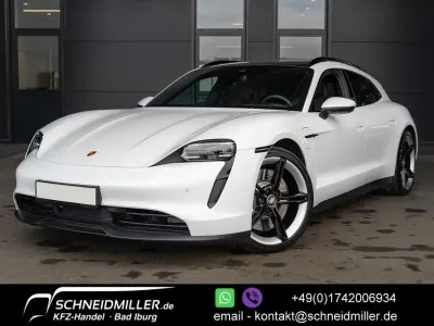 Occasion Porsche Taycan Sport Turismo 419 kW (571 PK) 2023 Wit Sedan