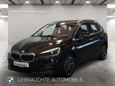 Gebraucht BMW 218 Active Tourer Sport Line 150 PS (110 kW) 2021 Braun Van / Kleinbus