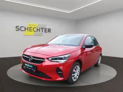 Gebraucht Opel Corsa-e Edition 100 kW (136 PS) 2022 Chili rot metalic (metallic) Kleinwagen