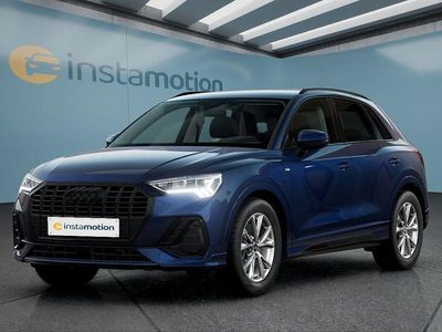 Blau Gebraucht 2024 Audi Q3 S-Line SUV | 36.349 € (Fairer Preis)