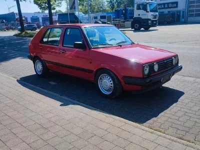 Gebraucht VW Golf II 55 PS (40 kW) 1991 Rot Kleinwagen
