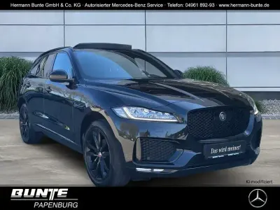 Gebraucht Jaguar F-Pace Chequered Flag 179 PS (131 kW) 2020 Santorini black (schwarz) SUV