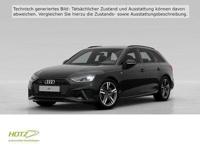 Mythosschwarz metallic Gebraucht 2024 Audi A4 S-Line Kombi | 38.980 € (Fairer Preis)