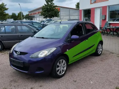 Gebraucht Mazda 2 86 PS (63 kW) 2008 Grün Kleinwagen
