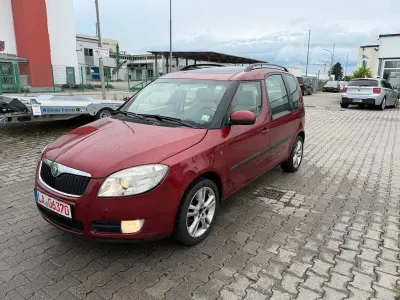 Gebraucht Skoda Roomster Comfort 105 PS (77 kW) 2007 Rot Van / Kleinbus