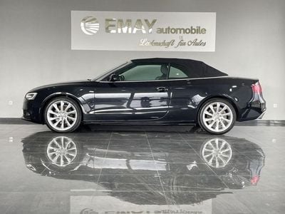 Gebraucht Audi A5 Cabriolet S-Line 224 PS (164 kW) 2014 Schwarz (phantomschwarz perleffekt) Cabrio