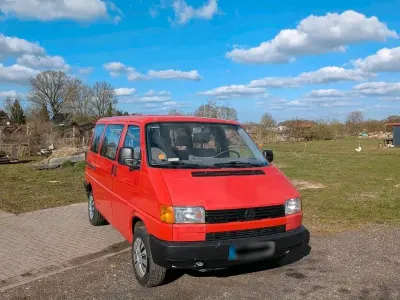 Używany VW T4 77 KM (56 kW) 1994 Czerwony Van