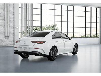 Gebraucht Mercedes CLA200 AMG line 150 PS (110 kW) 2025 Unilack polarweiß Coupé