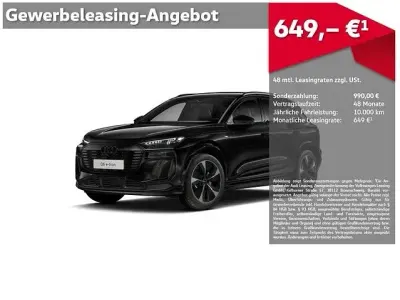Neu Audi Q6 e-tron S-Line 139 kW (190 PS) 2026 Mythosschwarz metallic SUV