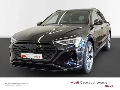 Gebraucht Audi Q8 e-tron Advanced 300 kW (408 PS) 2023 Mythosschwarz metallic SUV