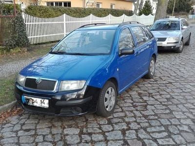 Gebraucht Skoda Fabia 75 PS (55 kW) 2005 Blau Kleinwagen