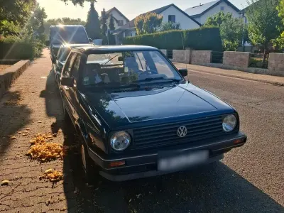 Gebraucht VW Golf II 69 PS (50 kW) 1989 Blau Kleinwagen