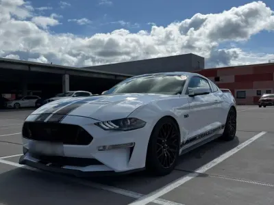 Gebraucht Ford Mustang 450 PS (330 kW) 2019 Weiß Coupé
