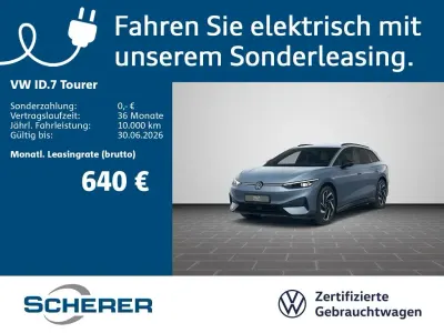 Second-hand VW ID.7 Pro 210 kW (286 CP) 2025 Albastru Break
