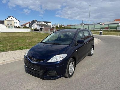 Gebraucht Mazda 5 Exclusive 116 PS (85 kW) 2009 Blau Van / Kleinbus