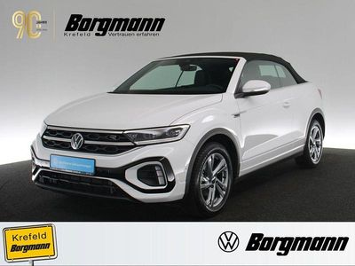 Gebraucht VW T-Roc Cabriolet R-line 150 PS (110 kW) 2025 Weiß Cabrio