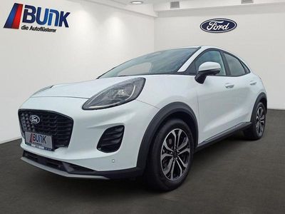 Gebraucht Ford Puma Titanium 125 PS (91 kW) 2024 Frozen white  (pn3gz) SUV