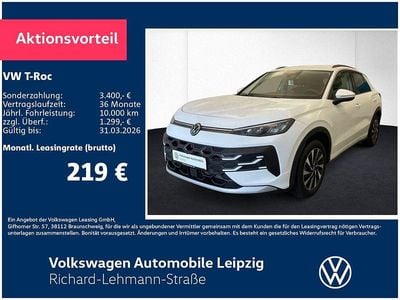 Neu VW T-Roc Life 116 PS (85 kW) 2026 Weiß SUV