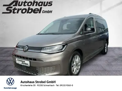 Gebraucht VW Caddy Style 122 PS (89 kW) 2022 Mojave beige metallic Van / Kleinbus