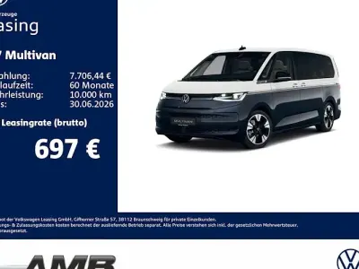 Nowe VW Multivan 150 KM (110 kW) 2026 Biały Minivan