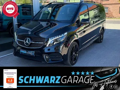 Second-hand Mercedes V300 AMG line 237 CP (174 kW) 2023 Negru Monovolum