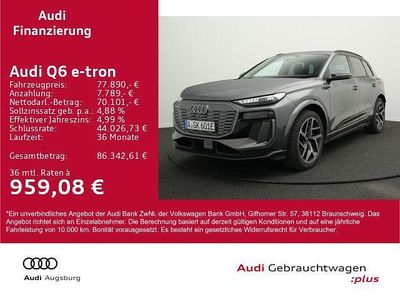Gebraucht Audi Q6 e-tron Performance 225 kW (306 PS) 2026 Grau SUV