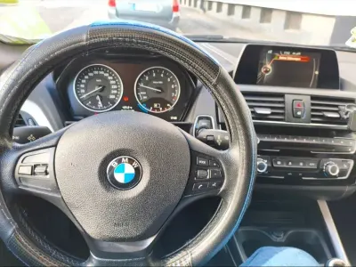 Käytetty BMW 116 109 HP (80 kW) 2015 Sininen Viistoperä