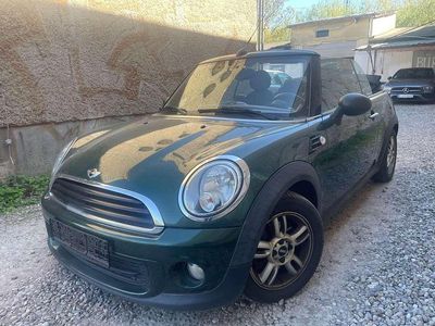 Begagnad Mini One Cabriolet 98 HK (72 kW) 2013 Grön Cab