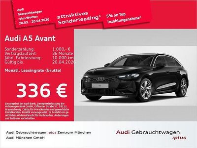 Gebraucht Audi A5 Ambiente 204 PS (150 kW) 2025 Mythosschwarz metallic Kombi