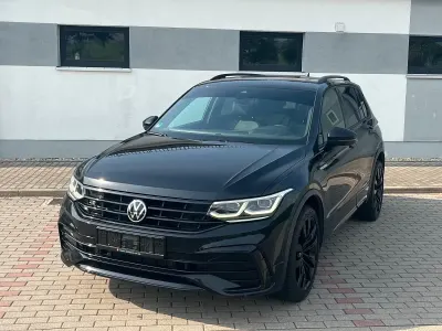 Gebraucht VW Tiguan R-line 150 PS (110 kW) 2021 Schwarz SUV