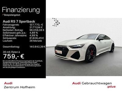 Gletscherweiß metallic Gebraucht 2025 Audi RS7 Performance Kleinwagen | 127.770 € (Guter Preis)