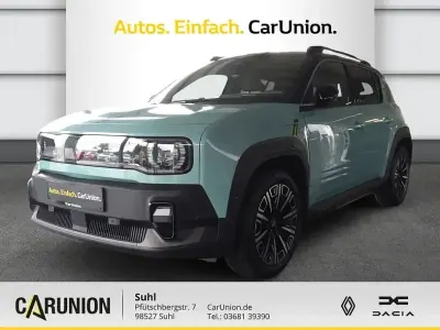 Gebraucht Renault 4 E-Tech Iconic 110 kW (150 PS) 2025 Hautsdefrancegrün, black pearlschwarz metallic SUV