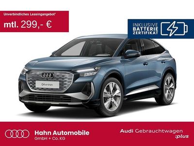 Gebraucht Audi Q4 Sportback e-tron S-Line 210 kW (286 PS) 2025 Geysirblau metallic SUV