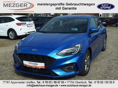 Second-hand Ford Focus ST-Line 125 CP (91 kW) 2018 Albastru Berlinǎ