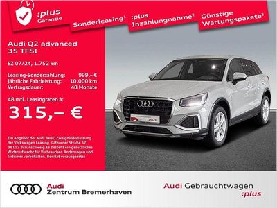 Gebraucht Audi Q2 Advanced Plus 150 PS (110 kW) 2024 Tausilber metallic SUV